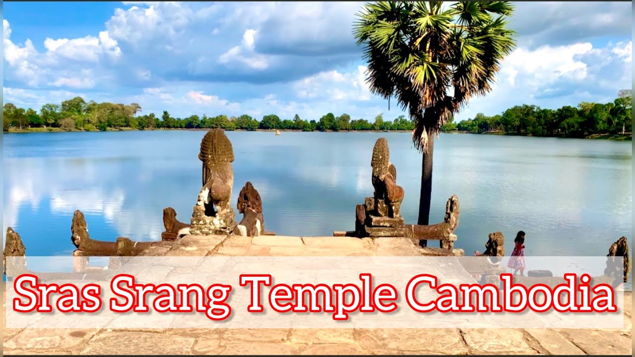 [4K ]Ancient Srah Srang is beautifully hidden in Cambodia..
