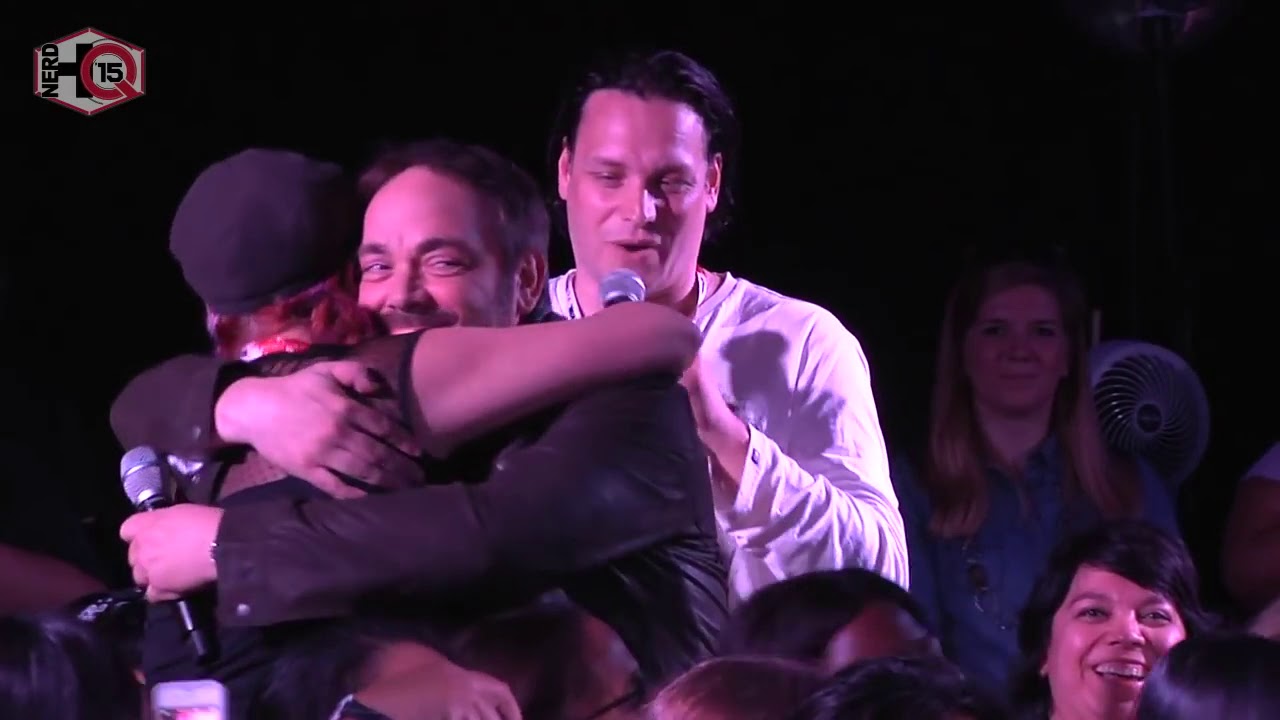 Jensen Ackles, Jared Padalecki, Mark Sheppard (Supernatural) 