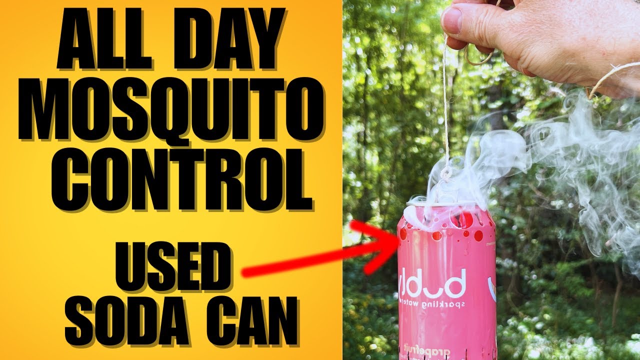 Outdoor Skills | Repel Mosquitoes With A SODA CAN