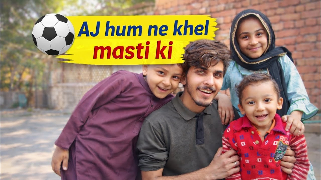 AJ hum ne khel masti ki | Bachon ke saath fun aur games| Daily vlog #KhelMasti #BachonKeSaath