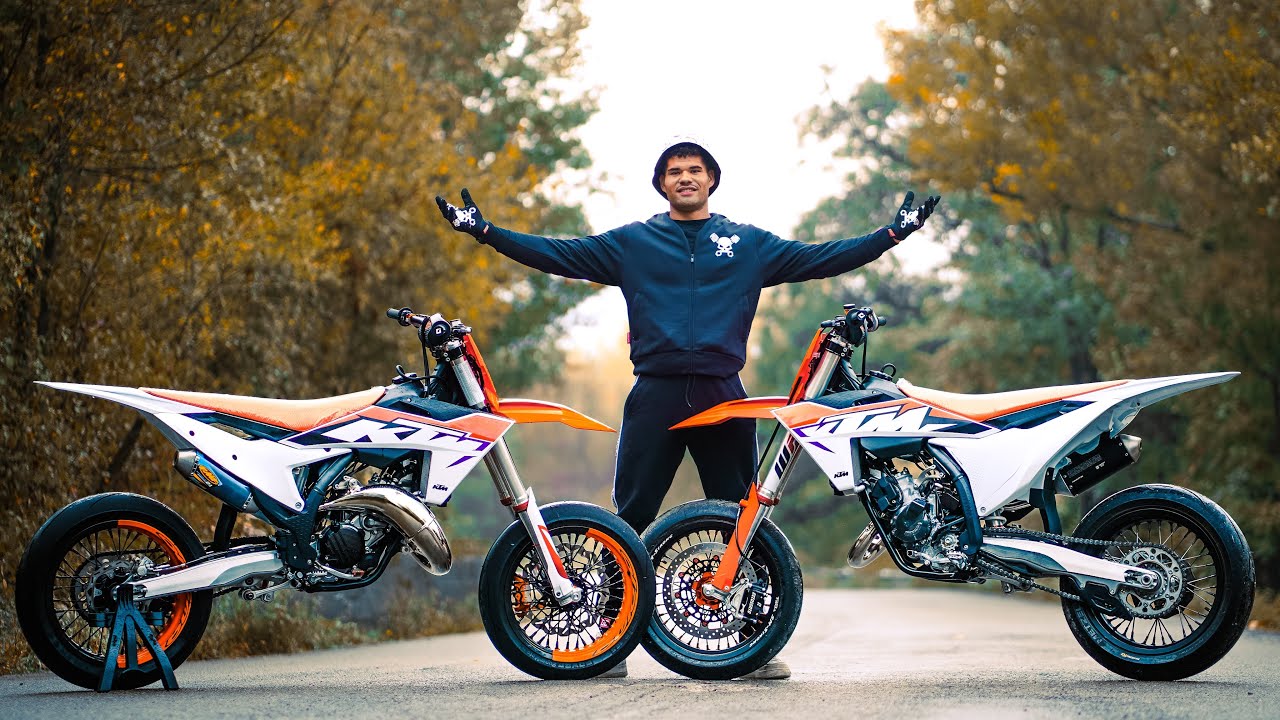 TEST KTM 125SX  MOTARD 2023 😍