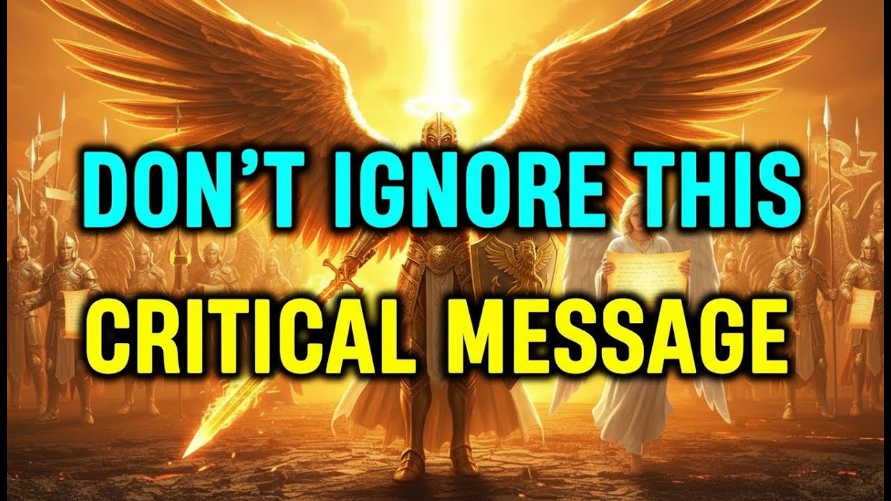 Chosen Ones ⚠️ Heaven Is Urgently Trying to Warn You — Do Not Delay