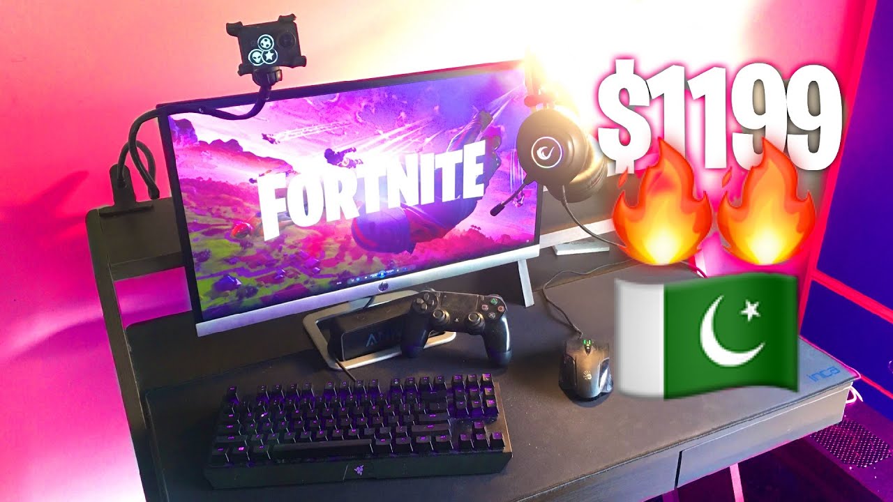 Pakistani Streamer&rsquo;s $1199 Setup Tour 💪