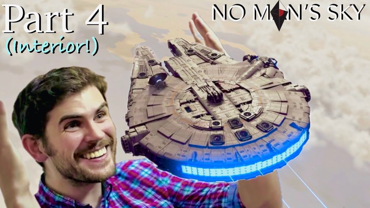 This is HOW I built an ACCURATE Millennium Falcon [Part 4] - No Man's Sky