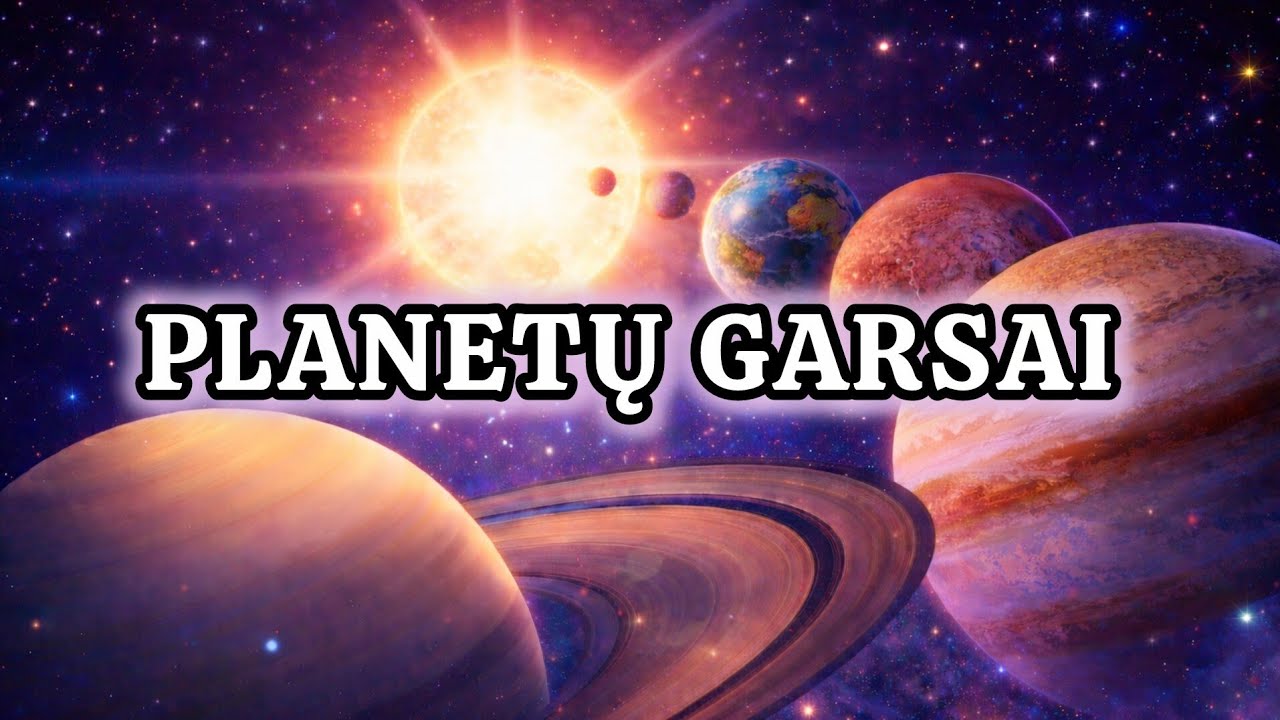 Kokius garsus skleidžia planetos? | Palydovų užfiksuoti garsai