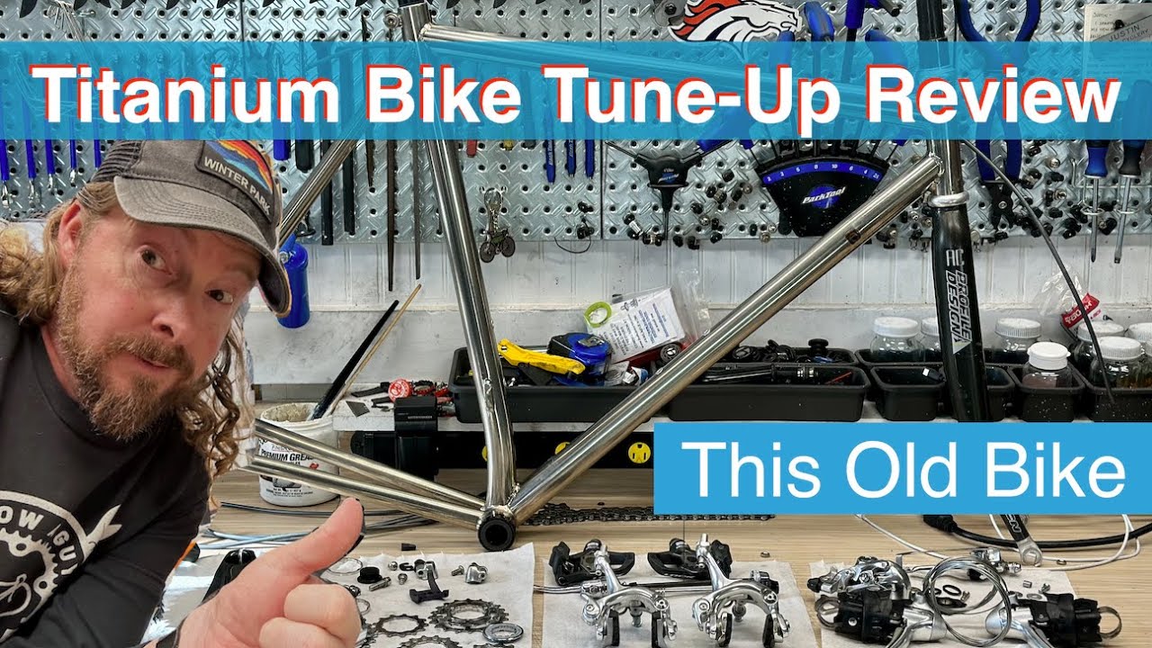 Titanium  Litespeed Bike Tune-Up review - Preparing Parts for Installation