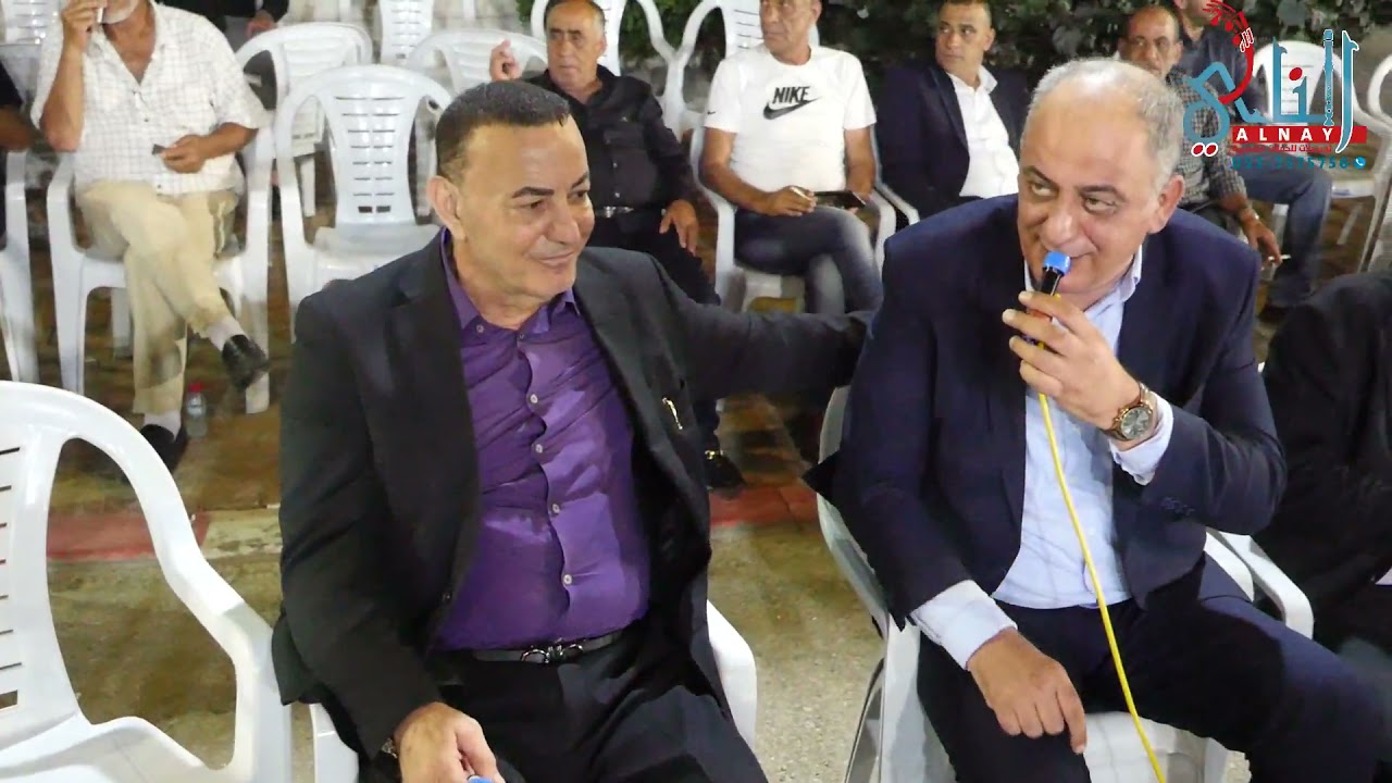 محاورة طاحنة  غانم وتميم الاسدي مهرجان الاخوان ابو عياش عيلوط