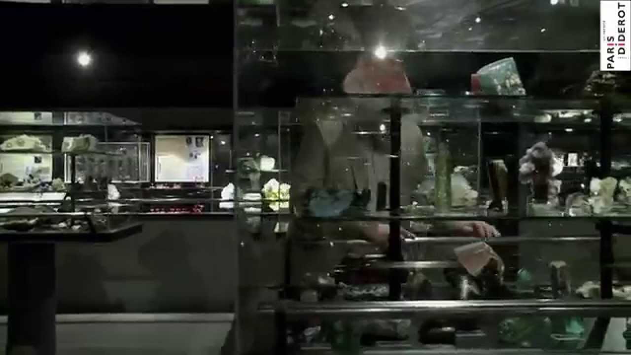 La collection des minéraux à l'université Paris 6