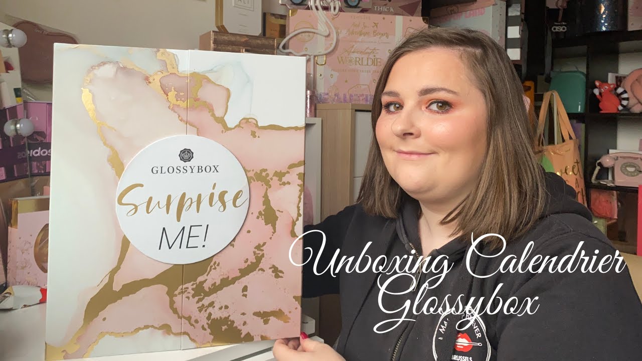 UNBOXING Calendrier de l'avent GLOSSYBOX: Un calendrier à moitié rempli?!
