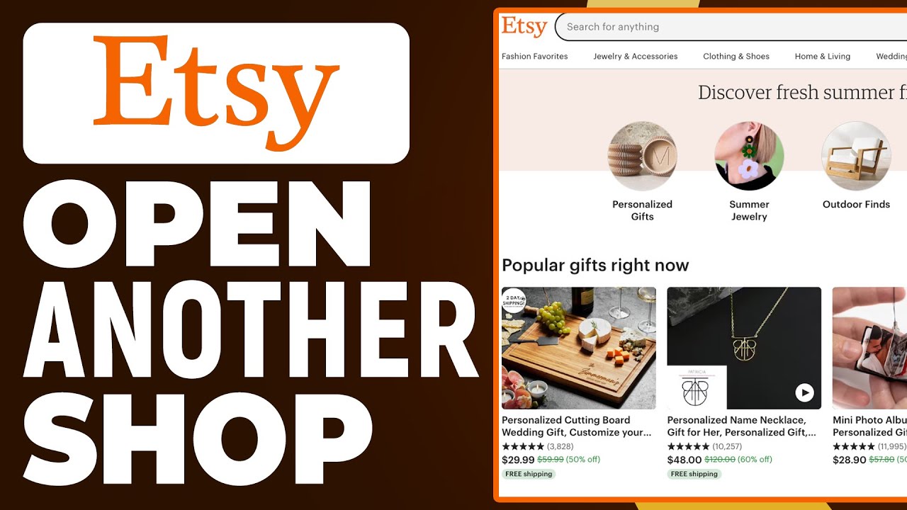 How To Open Another Etsy Shop After Suspension (2025) - CAN I OPEN A SECOND ONE?