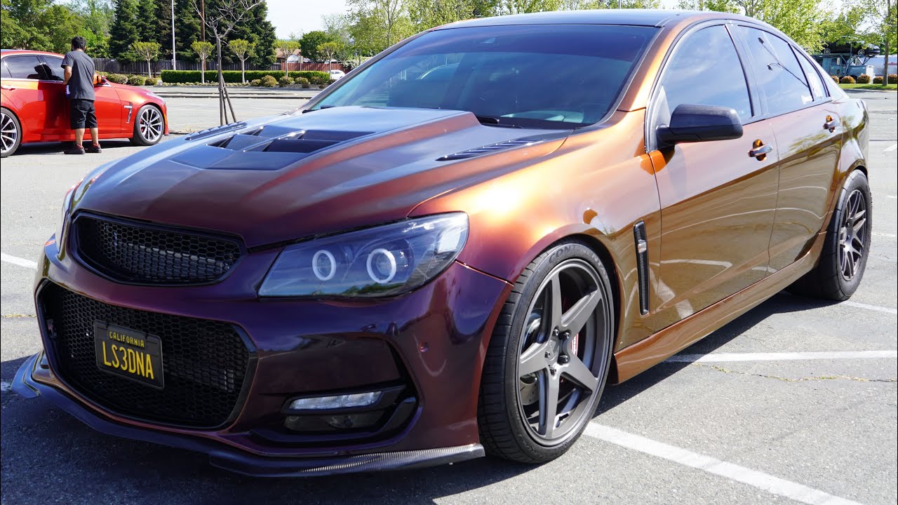У CHEVY SS С НАГНЕТАТЕЛЕМ MAGNUSON НЕВЕРОЯТНЫЙ КРУТЯЩИЙ МОМЕНТ!!