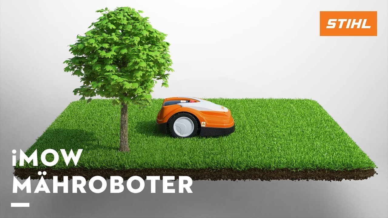 Animation: So funktioniert der iMow Mähroboter