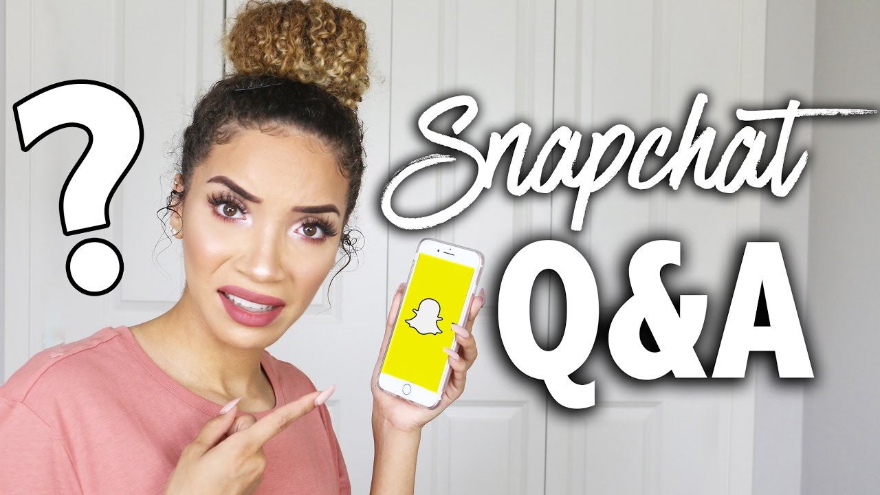 Snapchat Q&A | Which Celebs Slid into my DM's + My Thoughts on Religion