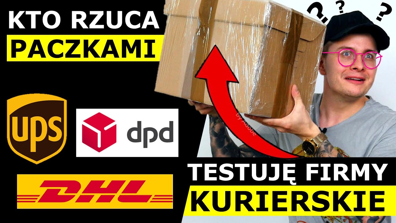 WIELKI TEST KURIERÓW - CZY NADAL RZUCAJĄ PACZKAMI?!