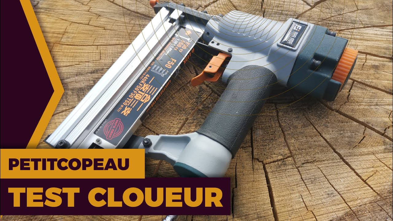 Un cloueur pneumatique AliExpress 😱 je teste !