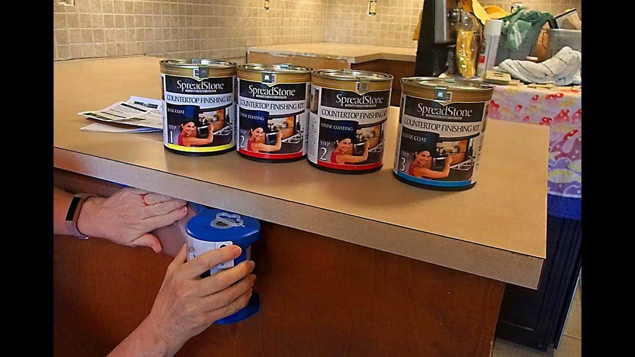 Daich Spreadstone Over Laminate Countertop