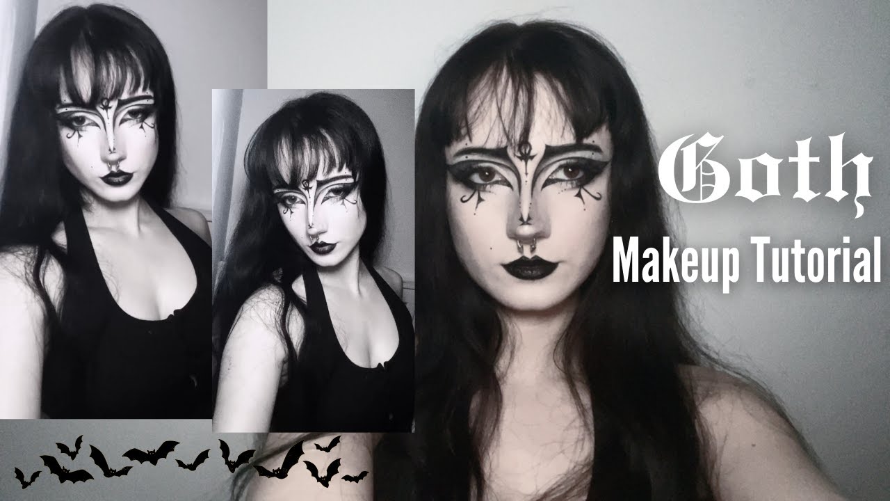 Goth Makeup Tutorial - Modern Trad Goth