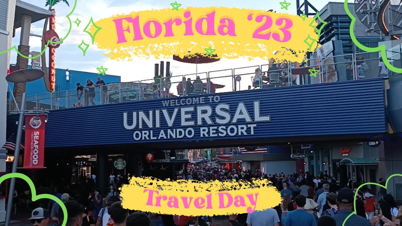 Universal Studios & Disney World Vlogs | Sept 23 - TRAVEL DAY