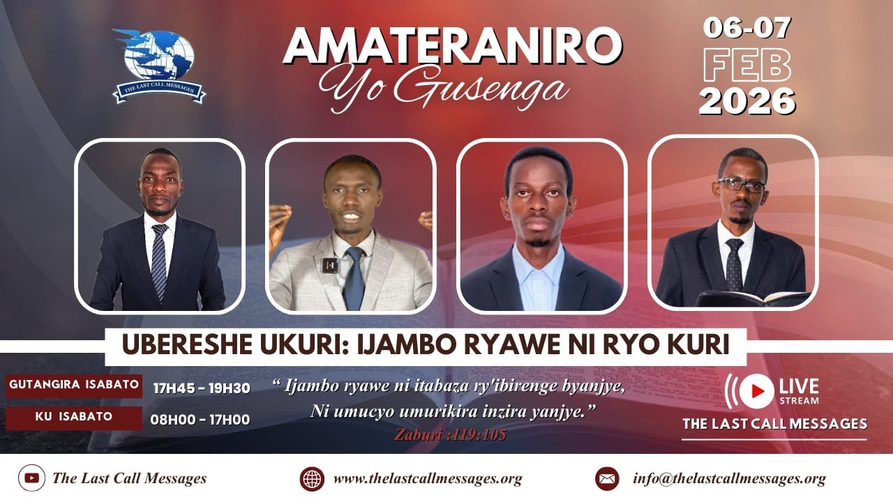 1.UBERESHE UKURI: IJAMBO RYAWE NIRYO KURI by  Samuel HABIYAREMYE