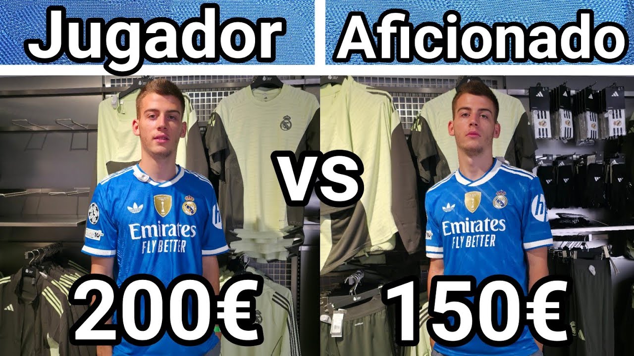 La Nueva 3° Camiseta del Real Madrid 25/26 (Versión Jugador vs Aficionado)