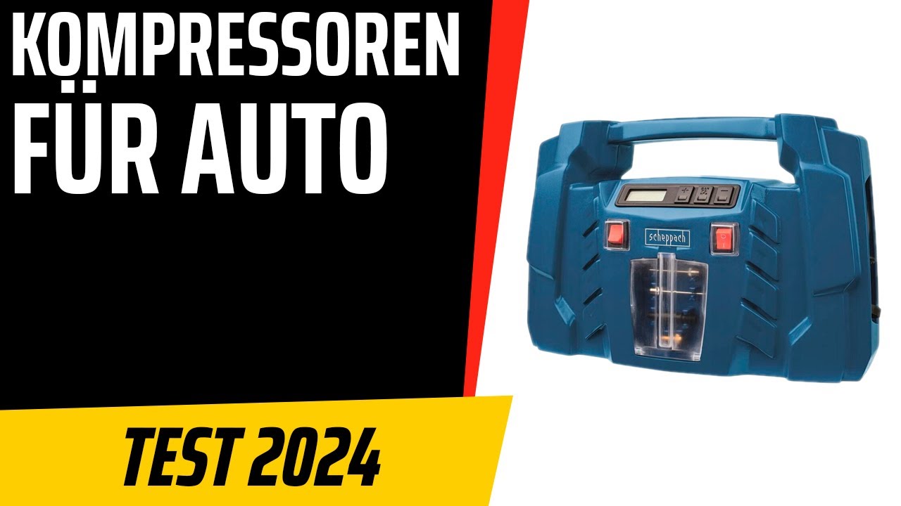 TOP–7. Die besten Kompressoren für Auto. Test & Vergleich 2024 | Deutsch