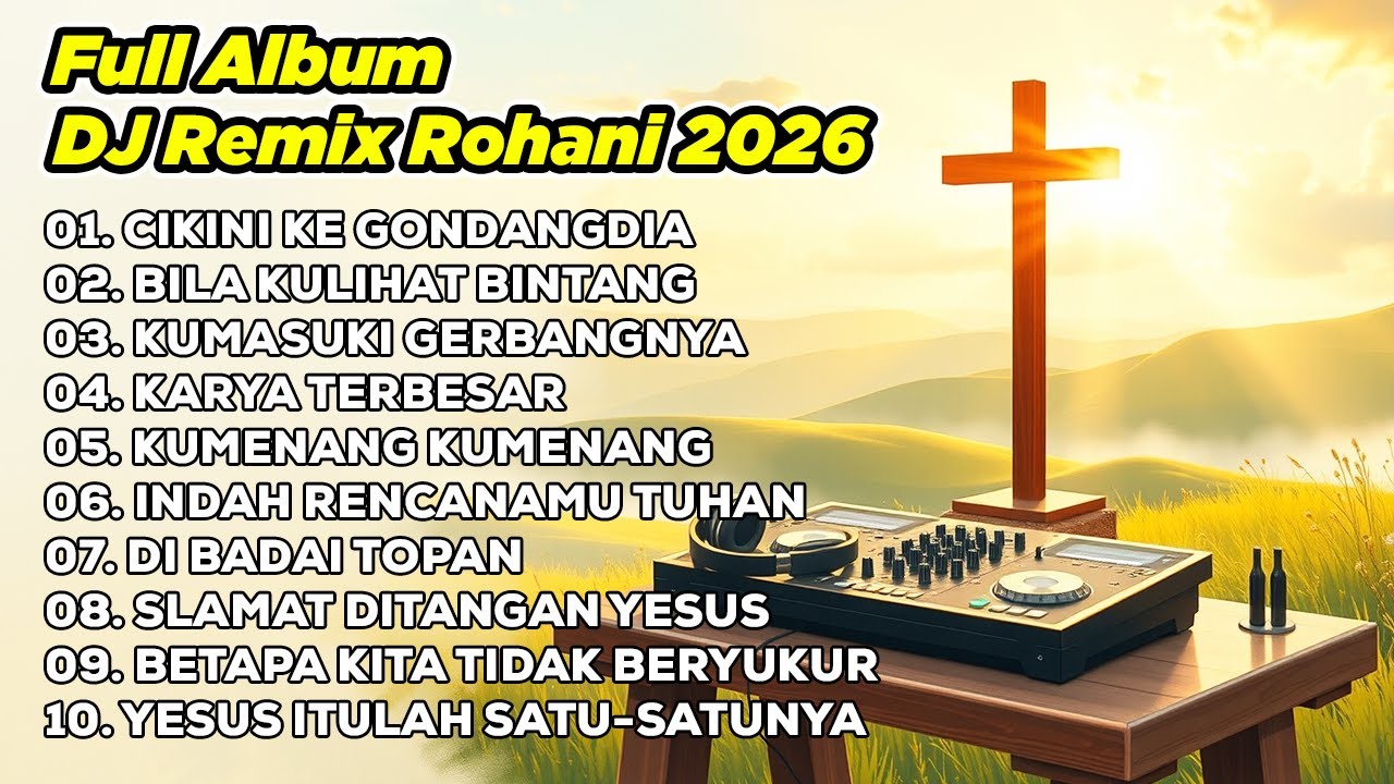 DJ REMIX ROHANI 2026💃CIKINI KE GONDANGDIA ✝️ BILA KULIHAT BINTANG ✝️ KUMASUKI GERBANGNYA