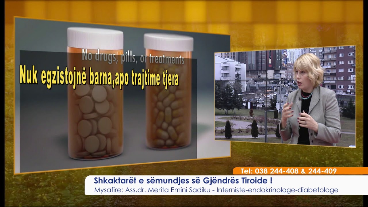 Shkaktarët e sëmundjes së Gjëndrës Tiroide! 10.01.2018