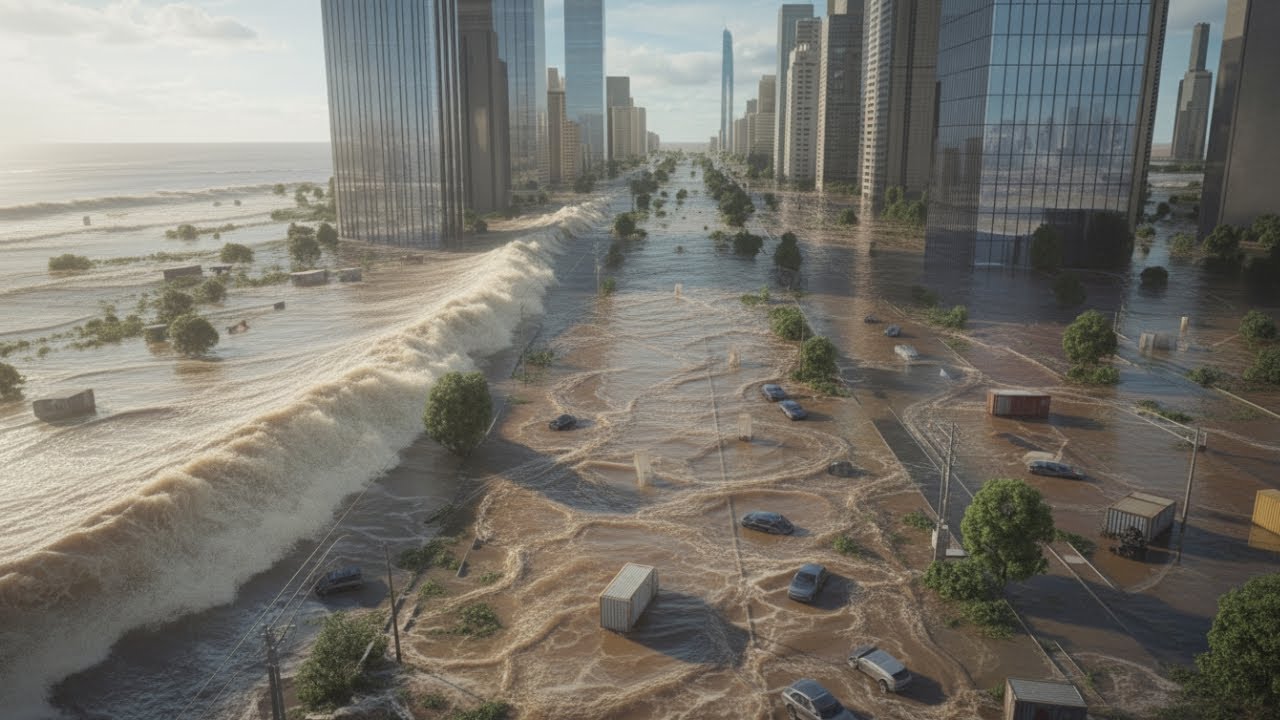 🌪️Typhoon Matmo’s Wrath Towering Winds and Floods Ravage China’s Coastline
