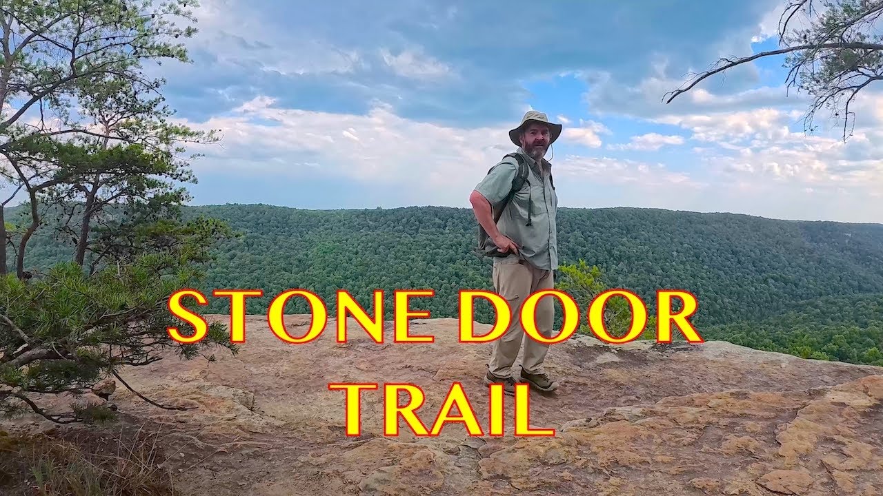 Stone Door trail at Savage Gulf State Natural Area 4K