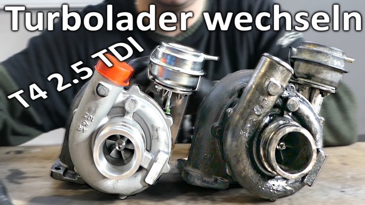 T4 2.5 TDI Turbolader wechseln -Teil10-