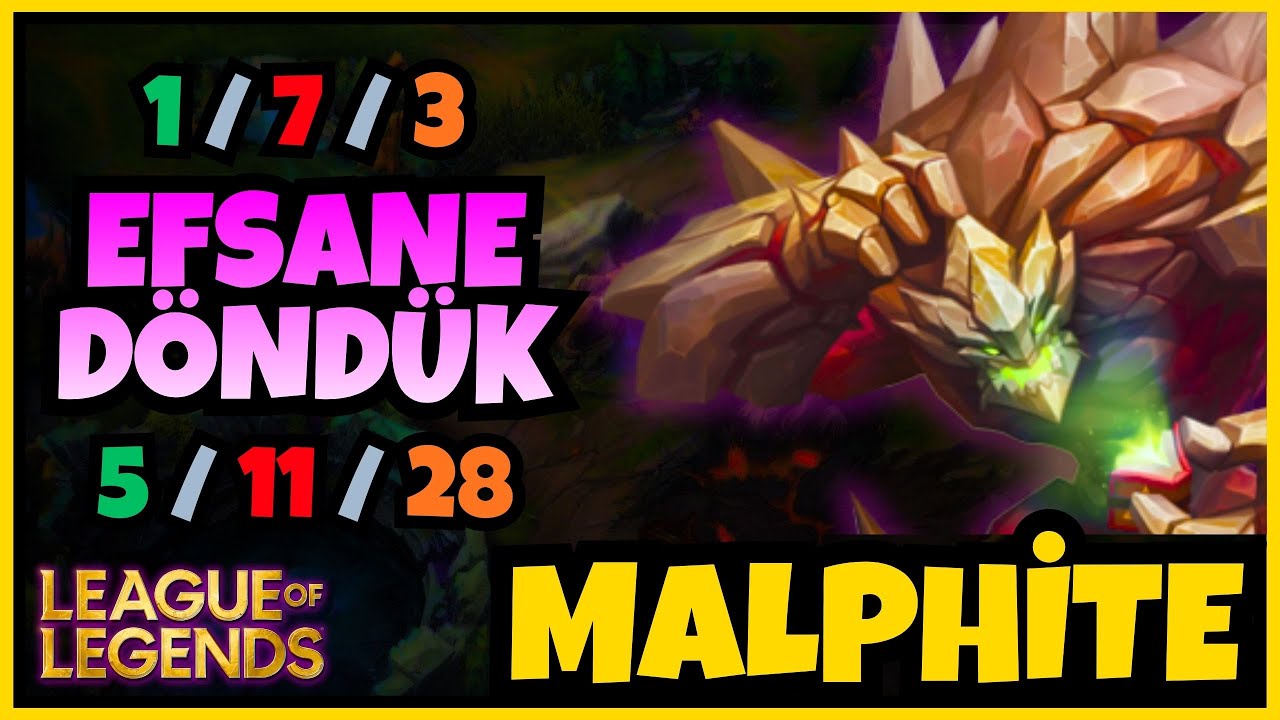 Efsane Döndük 💫 | Malphite | League of Legends