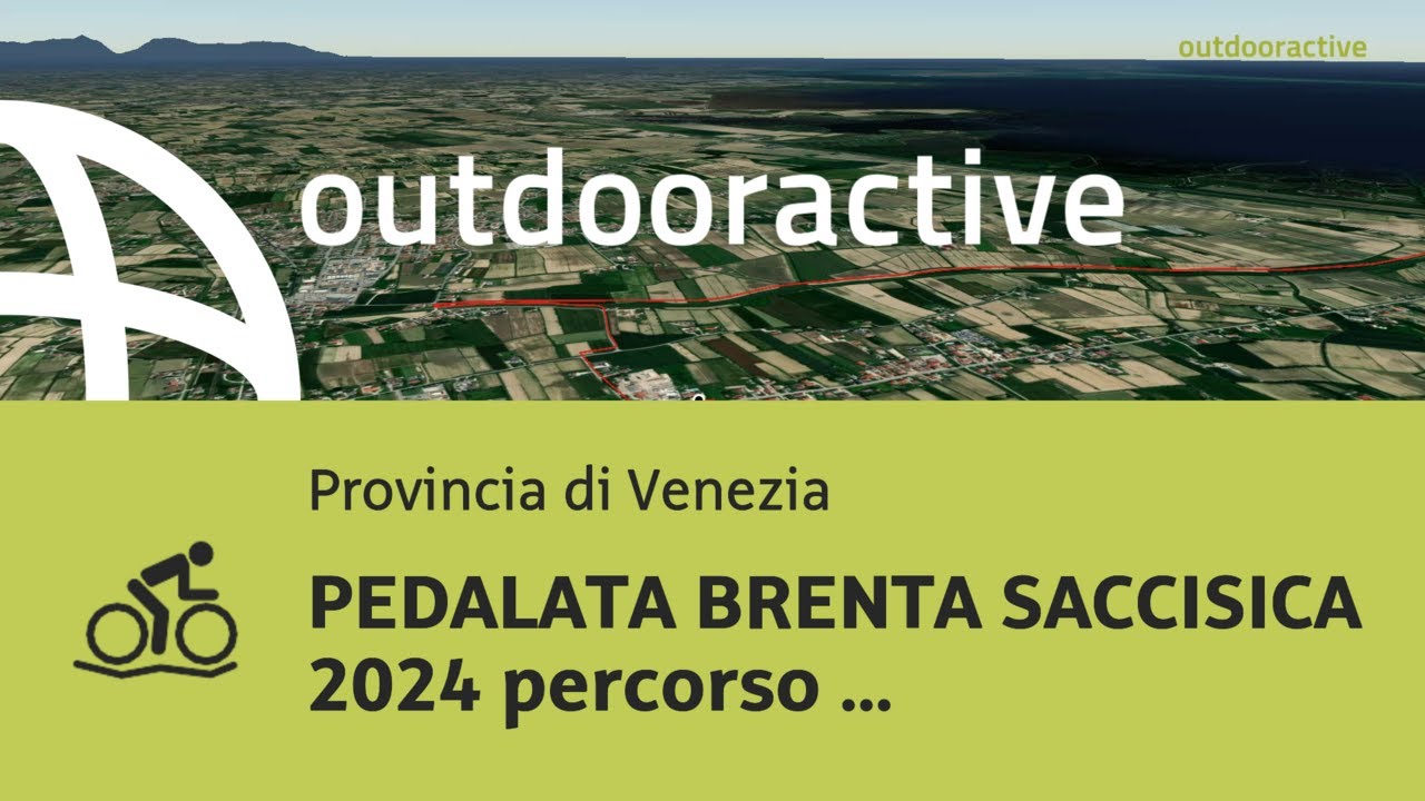 PEDALATA BRENTA SACCISICA 2024 percorso super 26 maggio 2024