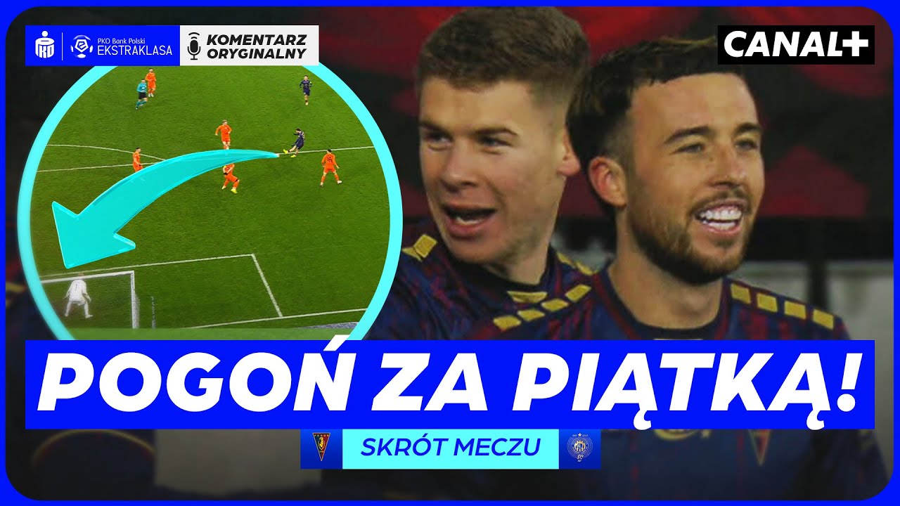 PIERWSZY GOL GREENWOODA I POG-ROM! POGOŃ - ZAGŁĘBIE, SKRÓT MECZU