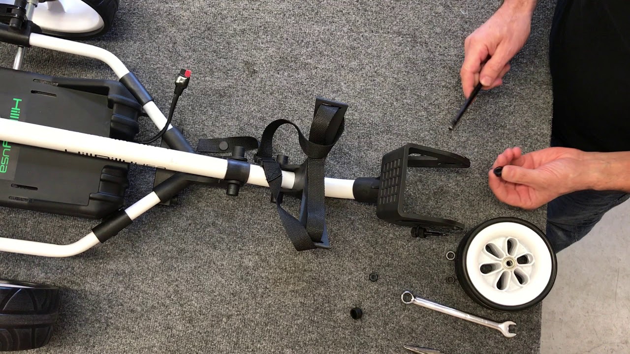 HB Scout Front Wheel Installation