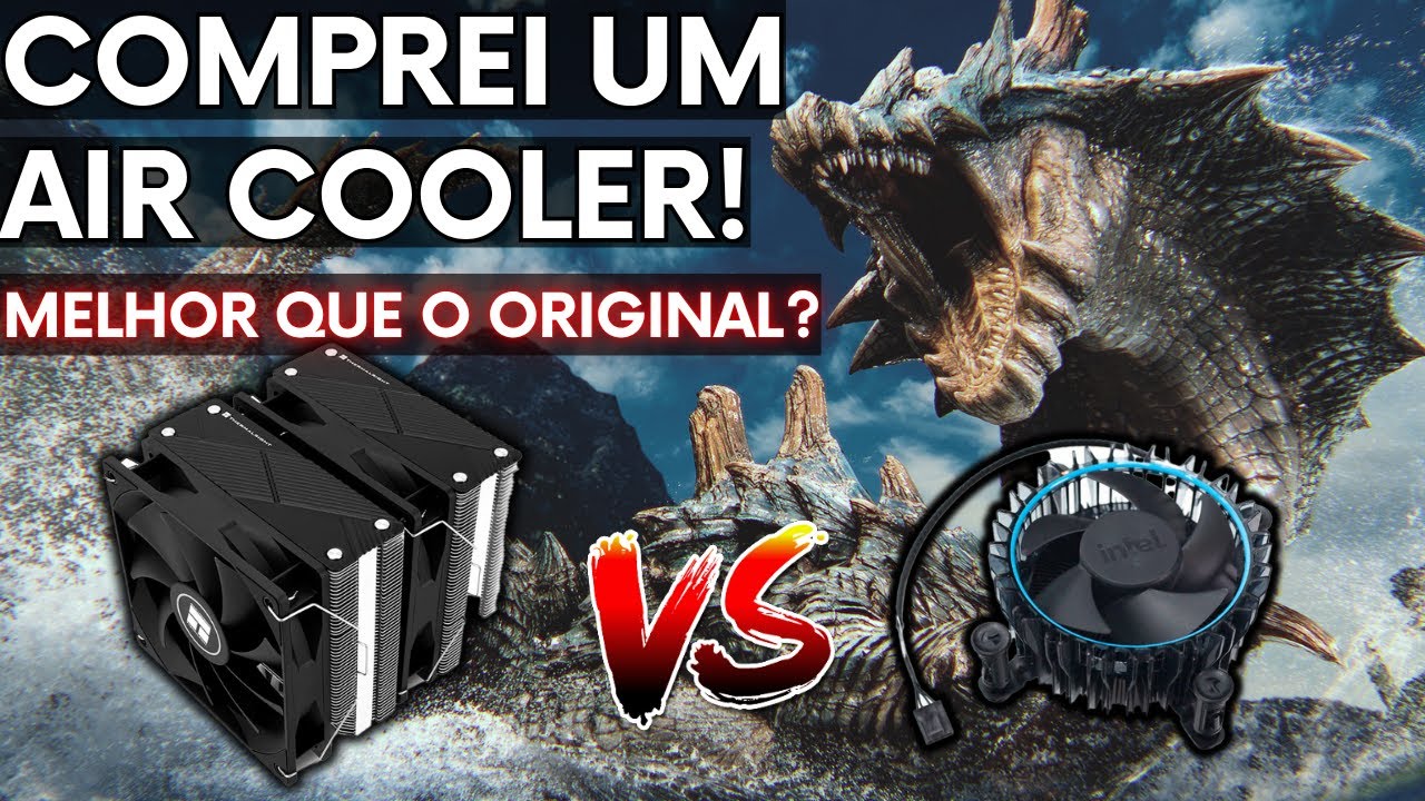 Comparativo Air Cooler Thermalright Phantom Spirit 120 VS Cooler Box Intel.