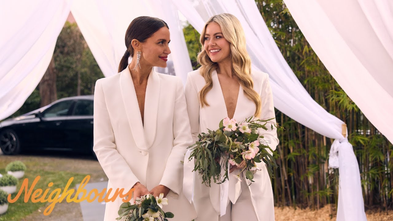 Chloe and Elly's Wedding | Neighbours