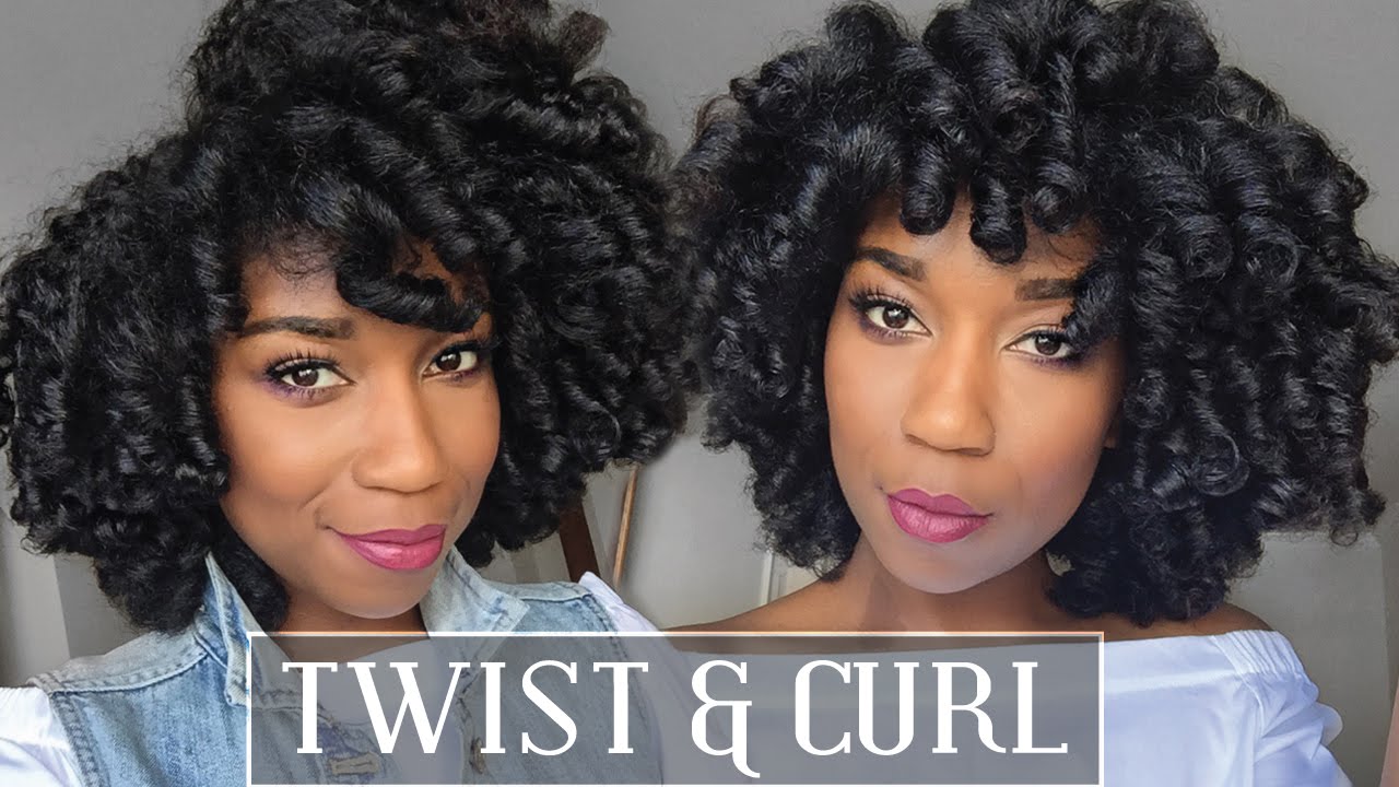 Twist and Curl on Natural Hair - Naptural85