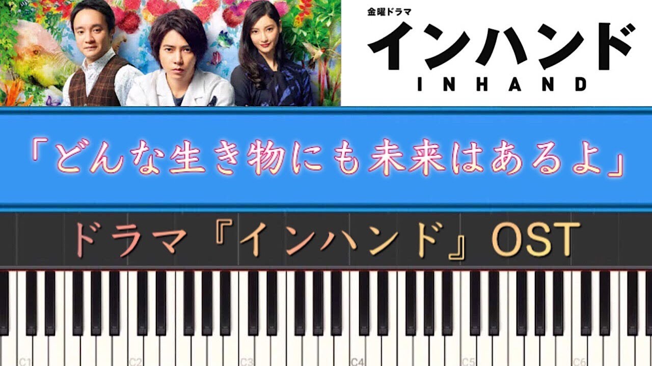 ドラマ「インハンド(サントラ)」「どんな生き物にも未来はあるよ」 | Piano Cover by ちゃんRINA。