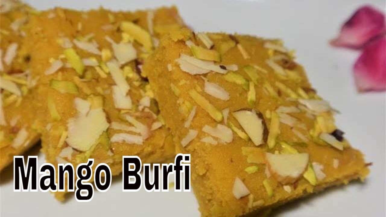 Mango burfi