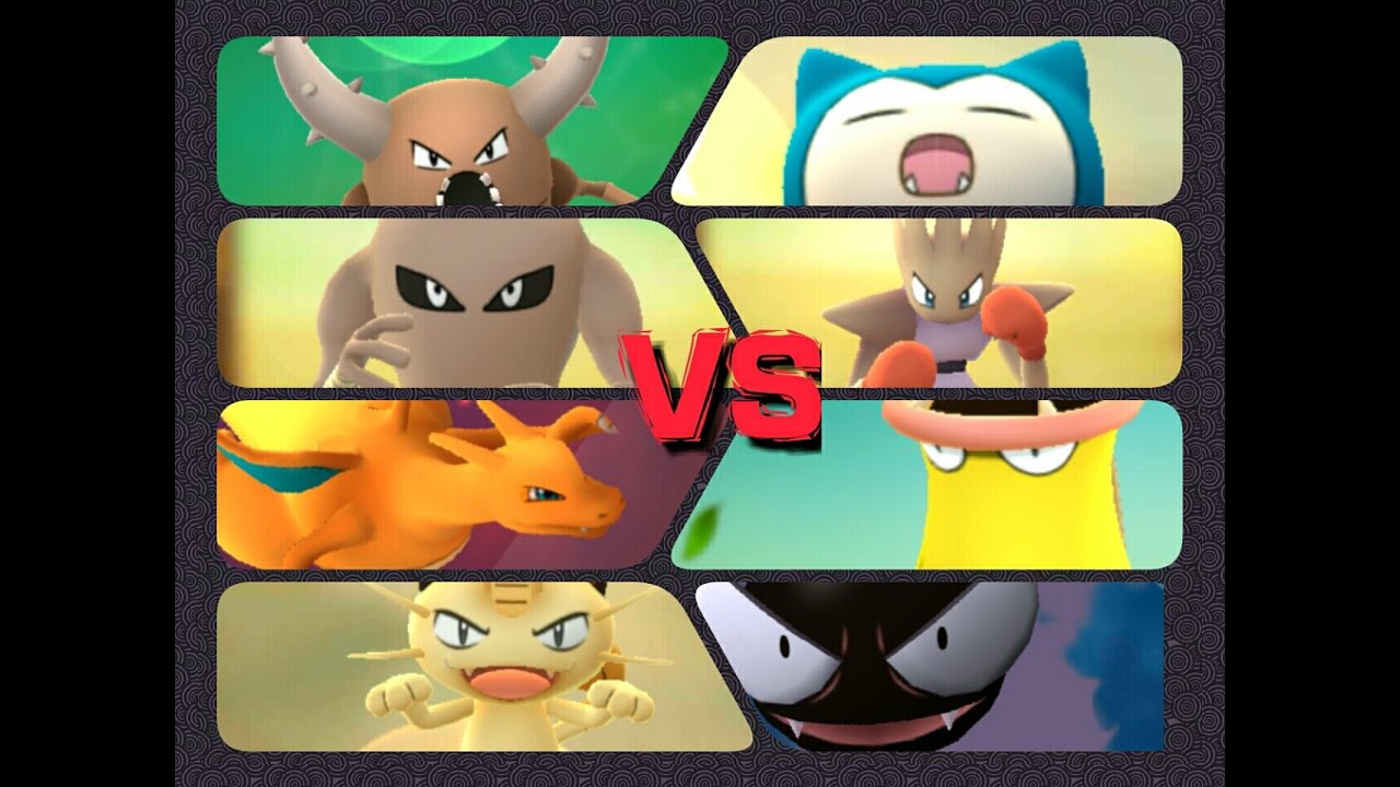 Pokémon GO Gym Battles Level 7 Gym Hitmonchan Hitmonlee Meowth Gastly & more