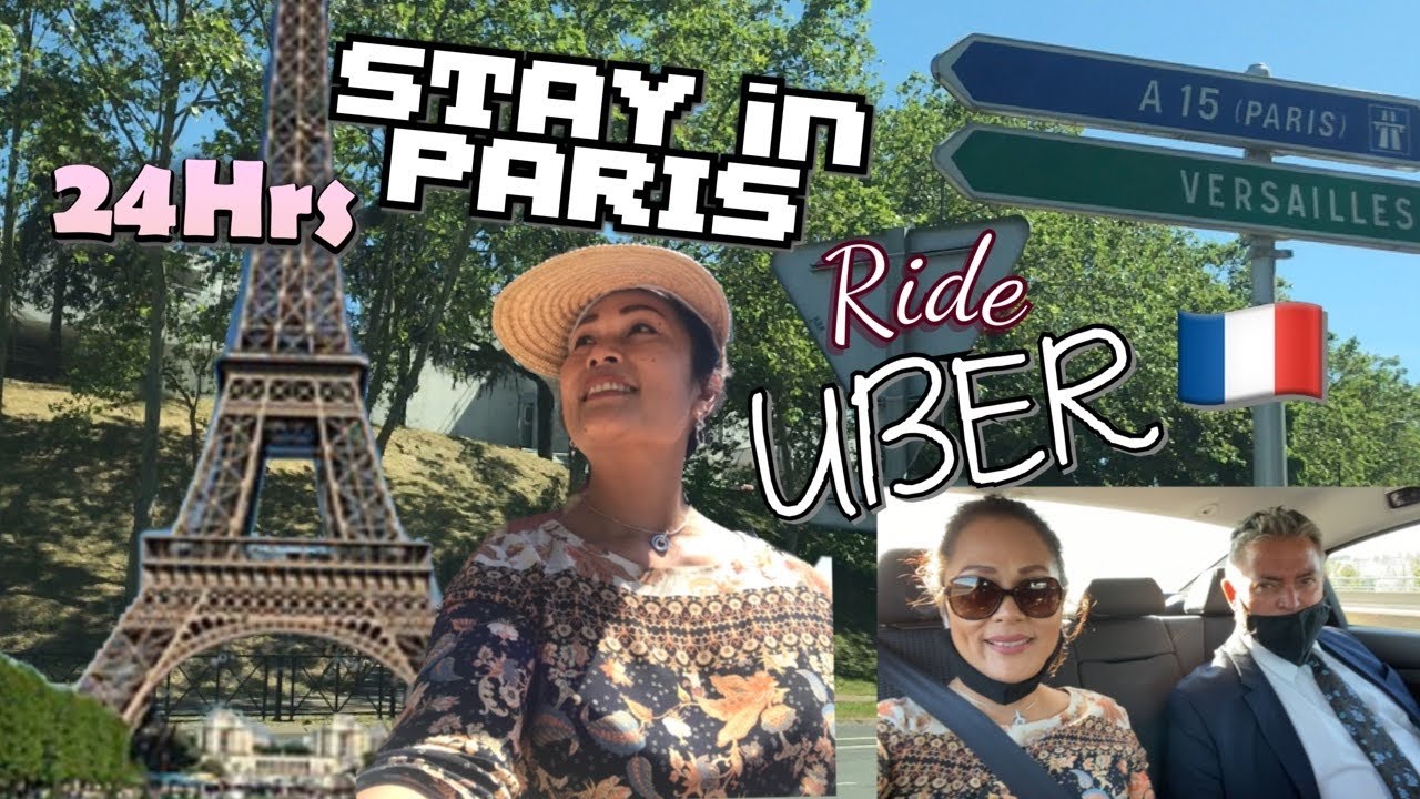 День в Париже, Франция / ПОЕЗДКА в UBER PARIS @EstelaDESCLAVELLES0328