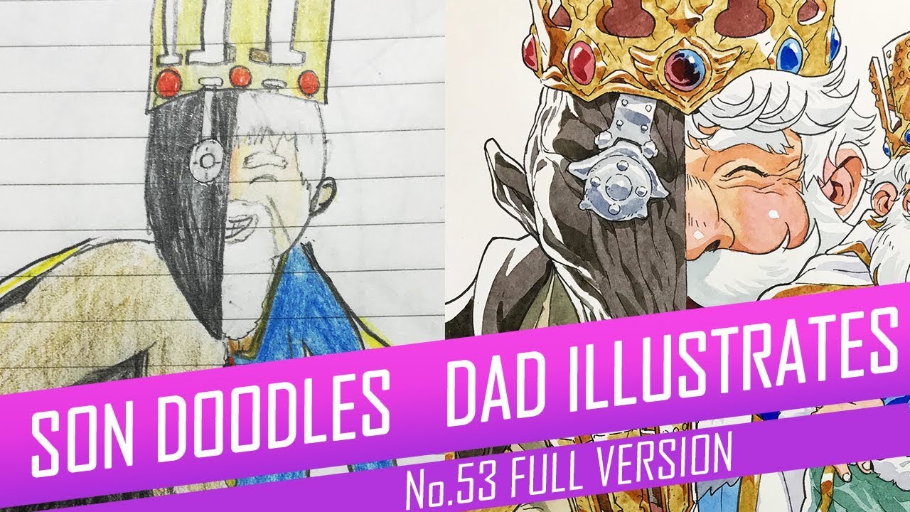 DRAWING with my kids - DOUBLE KING [FULL VERSION] No.53