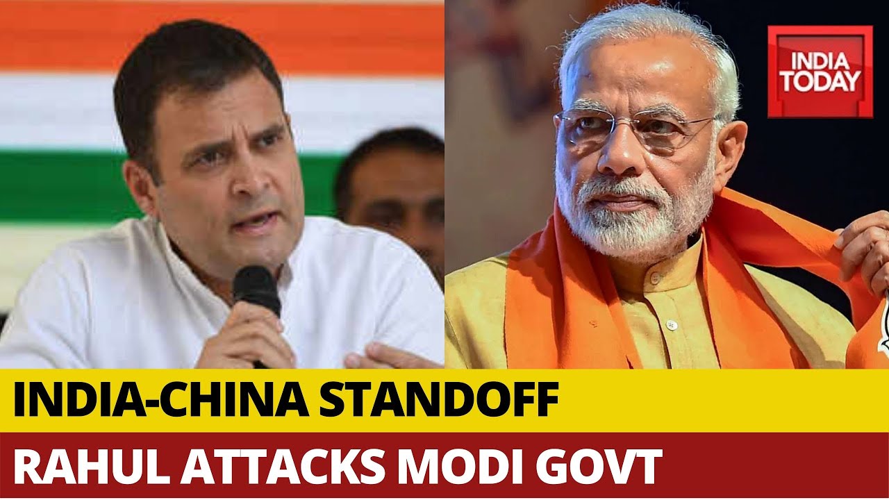 Rahul Gandhi Attacks Modi Govt Over LAC Tensions; Says Govt's Cowardly Actions To Embolden China