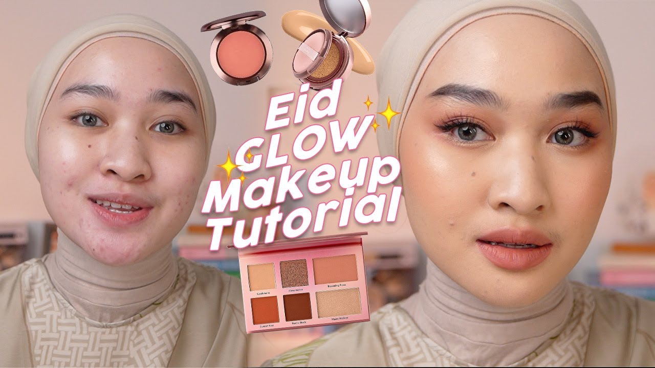 Makeup Lebaran Super Glowing | Marina One Brand Tutorial | Kiara Leswara