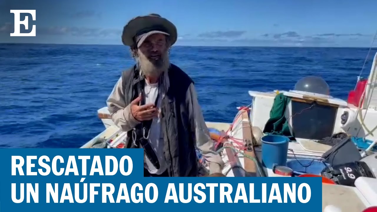 MÉXICO | El momento del rescate del náufrago australiano | EL PAÍS