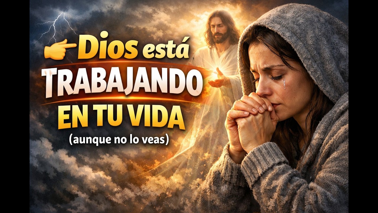 Dios está trabajando en tu vida aunque no lo veas