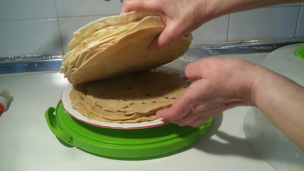 Kukuruzne i pšenične  tortilje-Mais und Weizentortillas