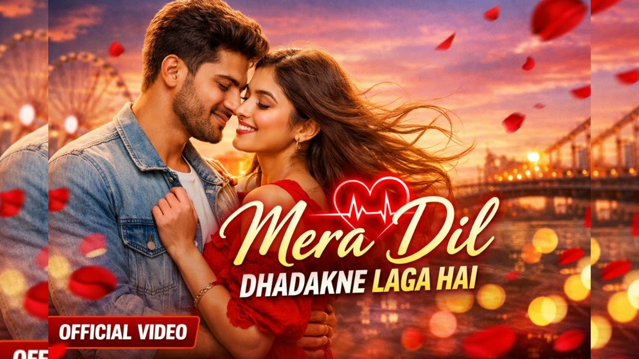 Mera Dil Dhadakne Laga Hai ❤️ | New Hindi Romantic Song 2026 | Official Video