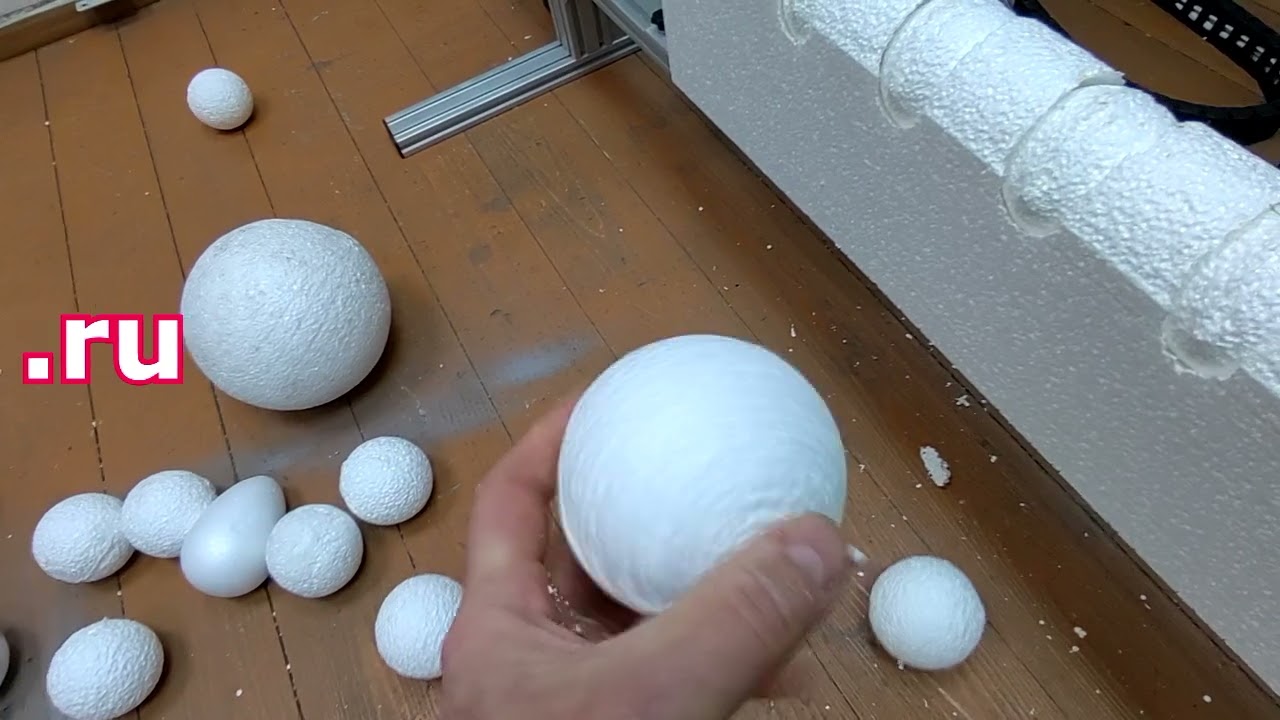 Шар из пенопласта?
