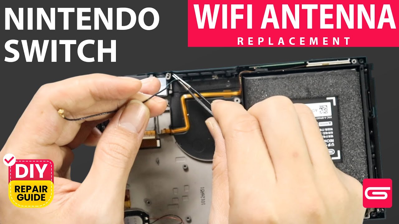 Замена антенны Wi-Fi на Nintendo Switch